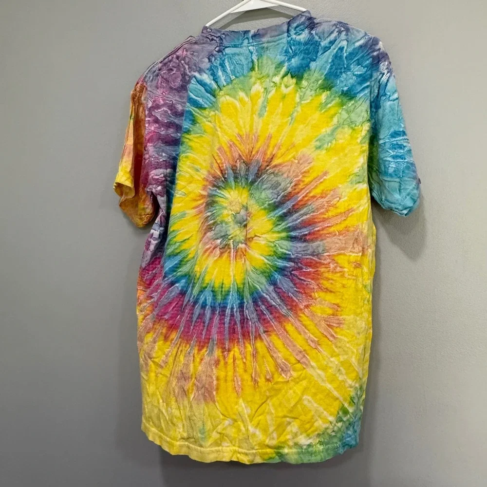 Hersheypark 2005 Tie Dye‎ T-Shirt Gildan Heavy Cotton Medium Y2K VTG
